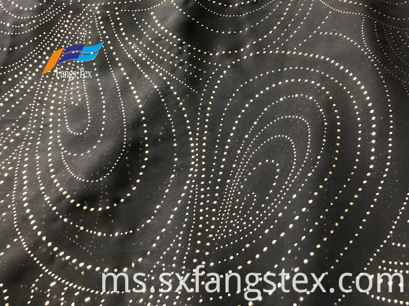 Islamic Muslim Polyester Dot Voile Chiffon Drop Fabric 5